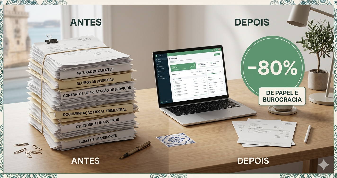 Como a tecnologia eliminou 80% da papelada fiscal do freelancer