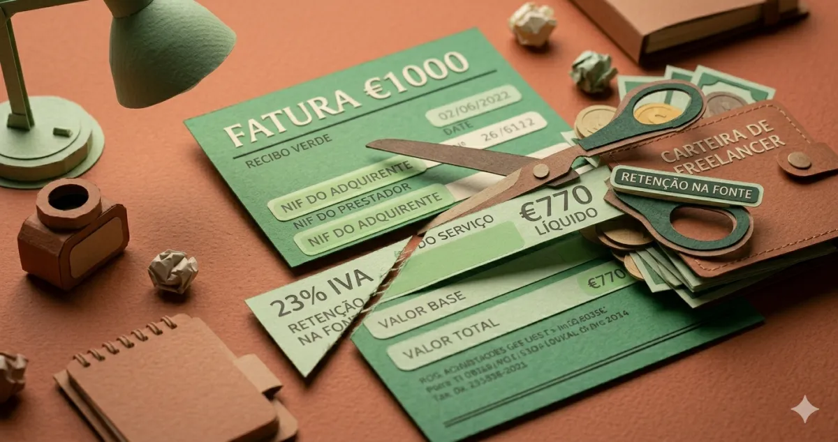 Retenção na Fonte: O Que É e Como Funciona (Recibos Verdes)